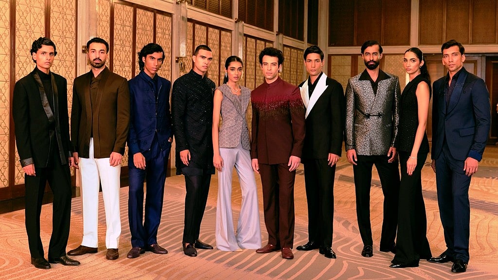 This brand new wedding collection for 2027 promises sartorial subtlety!