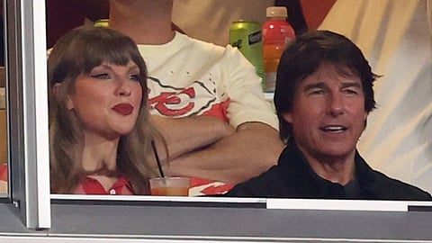 'Schooling me on football': Tom Cruise reveals what he and Taylor Swift talked about