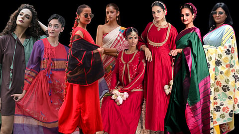 From modern silhouette tweaks to timeless handloom revivals, leading Kolkata designers share the defining trends shaping luxury festive wardrobes this year