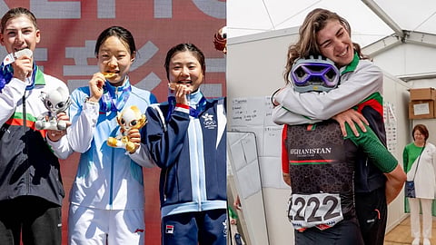 The 2024 Paris Olympian, Fariba Hashimi, becomes Afghanistan's first female medallist in the competition since 2002