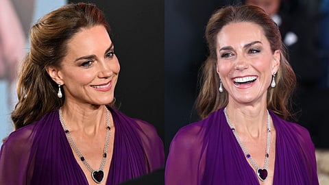 Princess Kate turns heads with 103-year-old Amethyst Sautoir necklace