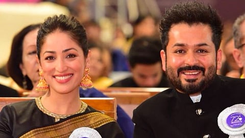 Aditya Dhar plays a perfect husband as wife Yami Gautam Dhar receives first National Award for Article 370 