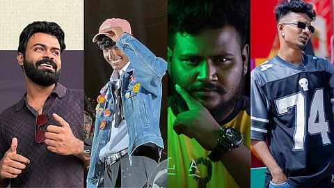 (L-R) Urban Thozha, Kelithee, Gaana Francis and Gana Apellow