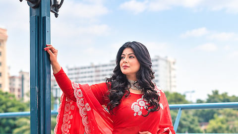 This Kolkata label is redefining festive couture with heavy artistry on breathable fabrics