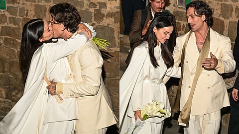 Dove Cameron and Damiano David tie the knot at a Tuscan estate after 3 years of dating