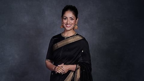 Yami Gautam’s Maheshwari saree, woven by a seventh-generation Salvi family artisan