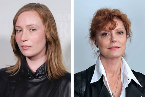 Susan Sarandon and Hannah Einbinder arrested in New York