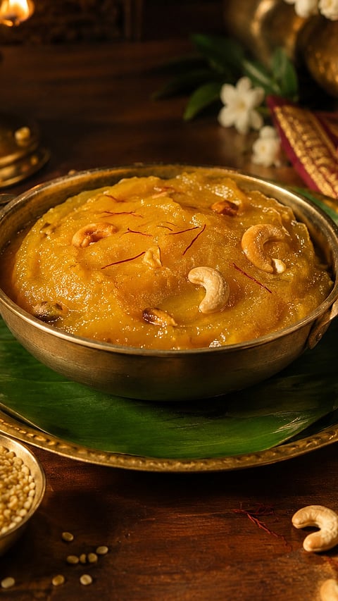 Indulge in the rich culinary heritage of Tamil Nadu with the famous Ashoka Halwa