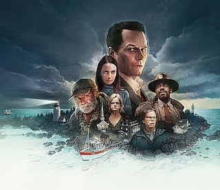 A poster for Widows Bay