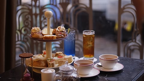 Hi tea menu at Flurys 
