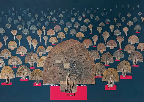 Artist Haren Thakur on tribal roots and vanishing nature