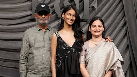 Fans think Bhavitha's Chanel dress is no match for her mother's saree
