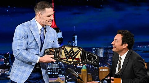 John Cena on Jimmy Fallon show