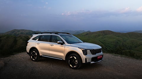 The Sorento sits on Kia’s global MQ4 platform