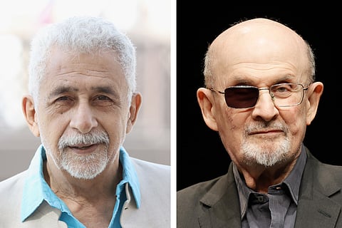 Naseeruddin Shah plays Salman Rushdie in new play