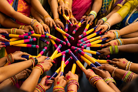 Gujarat cops go undercover in traditional garba attire to protect women during Navratri
