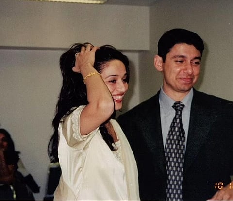 Madhuri Dixit and Dr Shriram Nene share unseen wedding photos