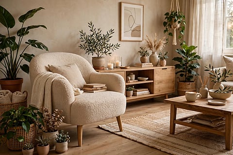 How to add warmth and texture to your home using natural fibres