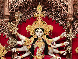 Worshipping the Shakti 