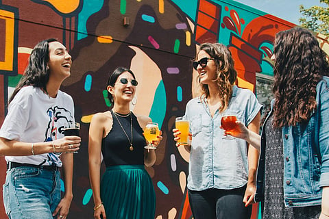 From boozy nights out to sober socials, a new generation is rewriting the rules of drinking

