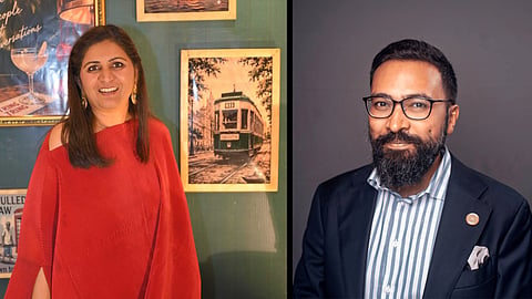 Srishti and Deval at the launch of Tring Tring in Kolkata