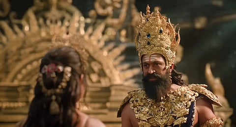 Ravan used to be a scholar and a devotee of Shiva