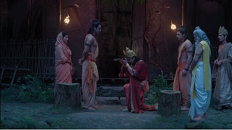 Ramayana fans in Pakistan have gathered in Karachi to celebrate the film