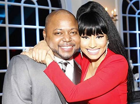 Nicki Minaj and brother Jelani Maraj