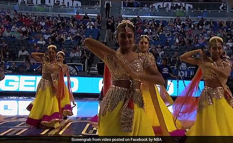 Watch Video: Bahubali at the NBA basketball game in Orlando