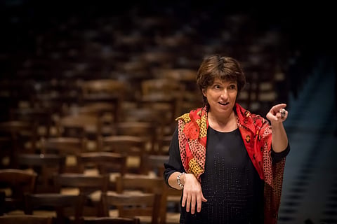 Françoise Lasserre / Photo Olivier Hoffschir