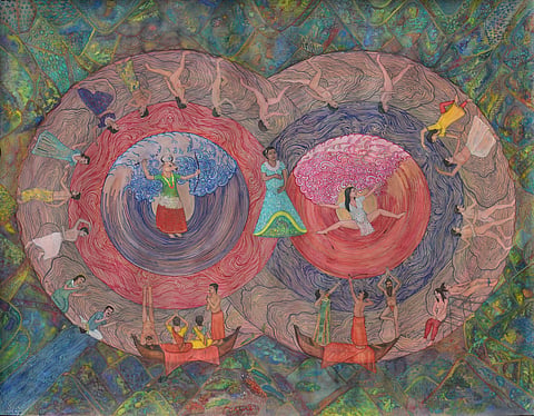 Dibin Thilakan’s artwork