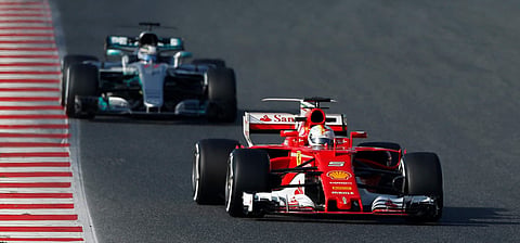 2017 F1 racing