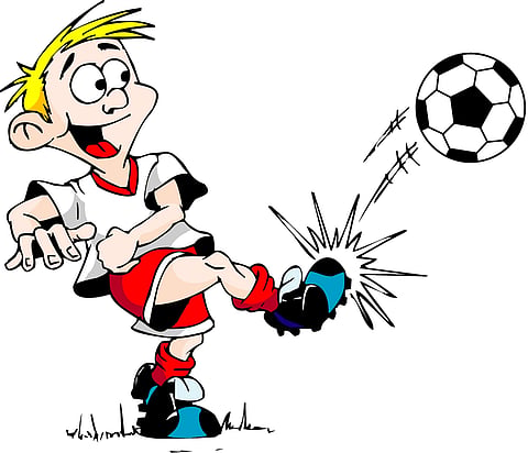 Football training with UEFA coach