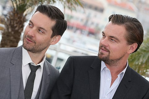 Toby Maguire and Leonardo DiCaprio