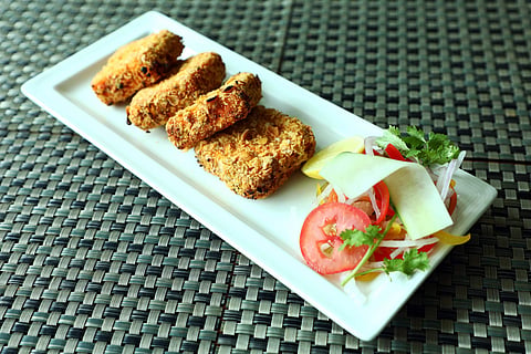 Kurkure paneer tikka
