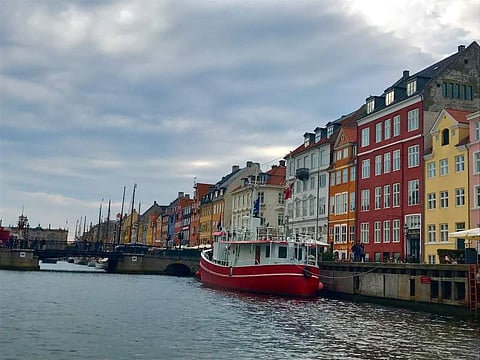 Nyhavns painted houses