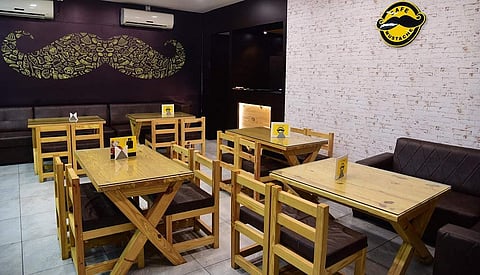Cafe Mustache offers options for snacking and a lavish meal