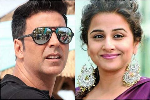 Akshay Kumar  and Vidya Balan