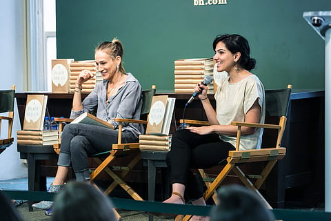Sarah Jessica Parker with Fatima (Pic: Andrew Kist)