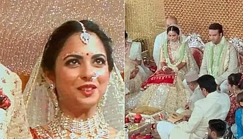 Isha Ambani gets married to Anand Piramal in Mumbai. First pictures out!