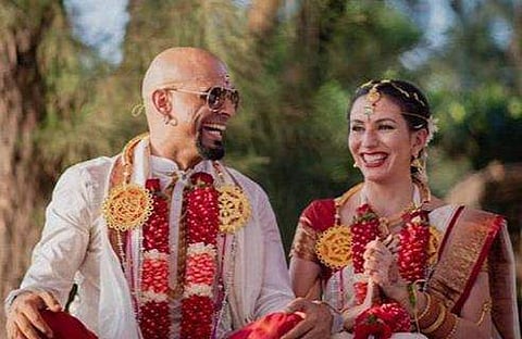 Raghu Ram and Natalie Di Luccio tie the knot in Goa