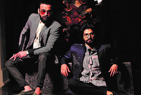 Designer Abhishek Dutta's collection Regal Dark