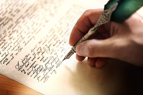 Handwriting workshop by Penmman Institute