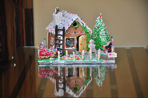 Gingerbread house