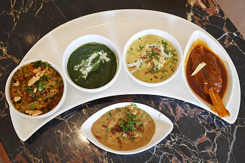 New menu at Taj Krishna