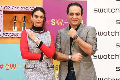 Aditi Rao Hydari unveils Swatch’s new Spring-Summer 2018 collection