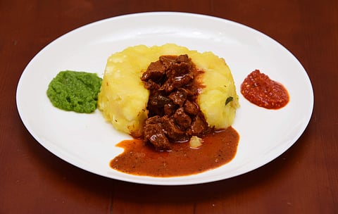 The Taapioca restaurant features international dishes using kappa
