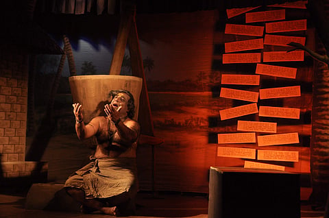 Meenambalam Santosh’s play Ezhuthachan aims to resurrect the Malayalam language