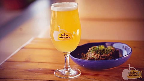 Mango Beer at Yellow Submarine