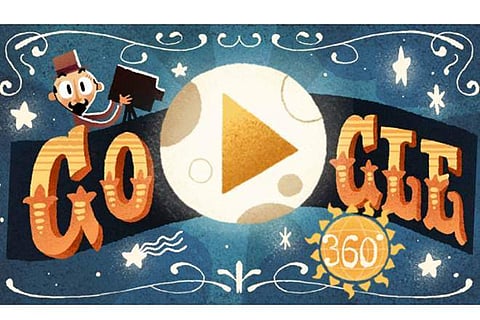 Google pays homage to illusionist Georges Melies with its first-ever virtual reality doodle
